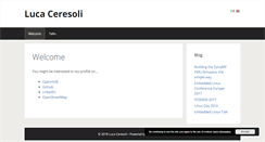 Desktop Screenshot of lucaceresoli.net